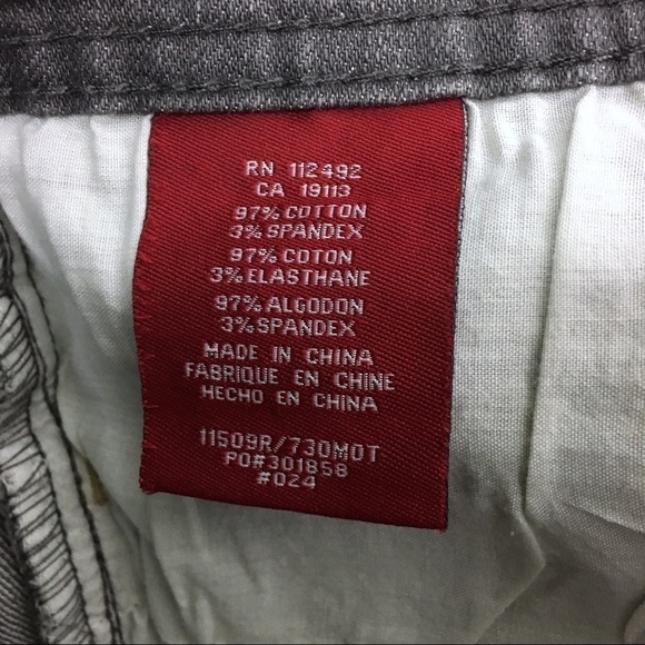 MAKERS OF TRUE ORIGINALS Pencil Skirt Denim Skinny Slim Stretch Grey Size 25 - Picture 7 of 9